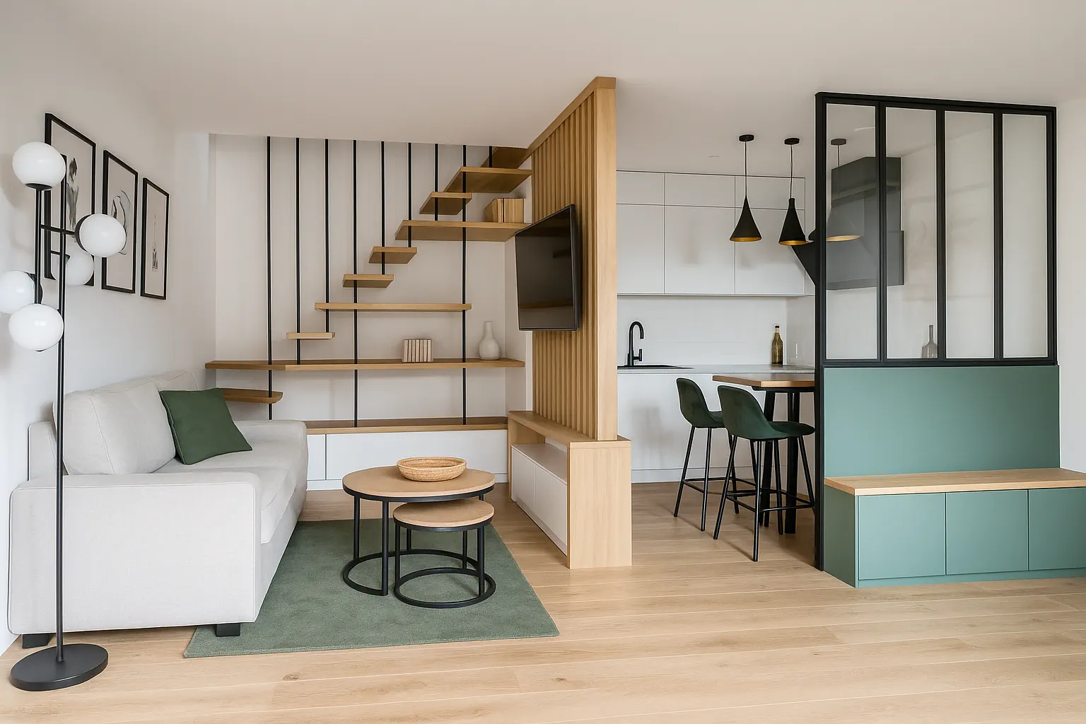 salon carchitecture_studio_étudiant_galina_jagoret_decoratrice_renovation_optimisation_inclusive_chaleureux_intemporel_nantes_archicolibri_renovation_durable_atlantique