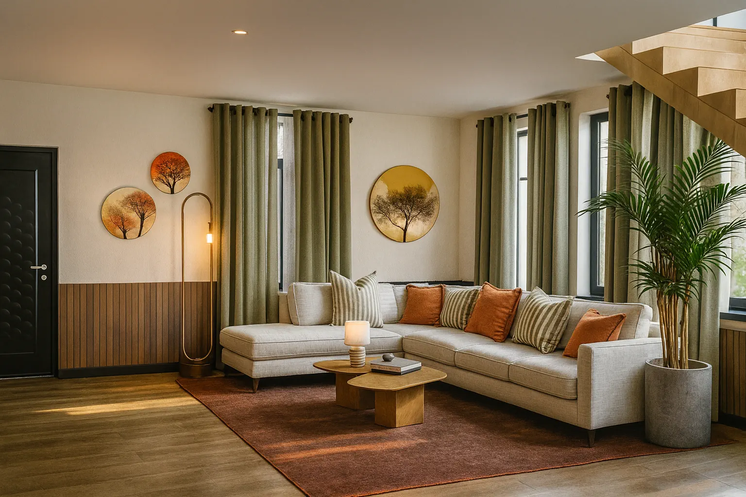 salon maison galina jagoret architecte d'intérieur nantes